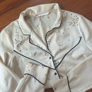 Trefaluc Collection - Zara Silk Star Top